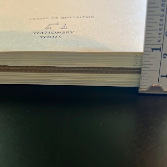 large paper cover, canvas spine “rough” notebook-288 pages-line/grid/plain-NWT - Picture 8 of 13